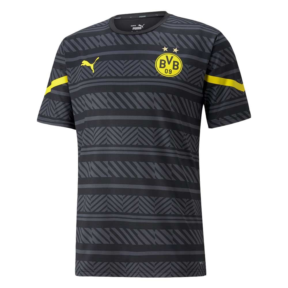 2021-2022 Borussia Dortmund Prematch Jersey (Black)_0