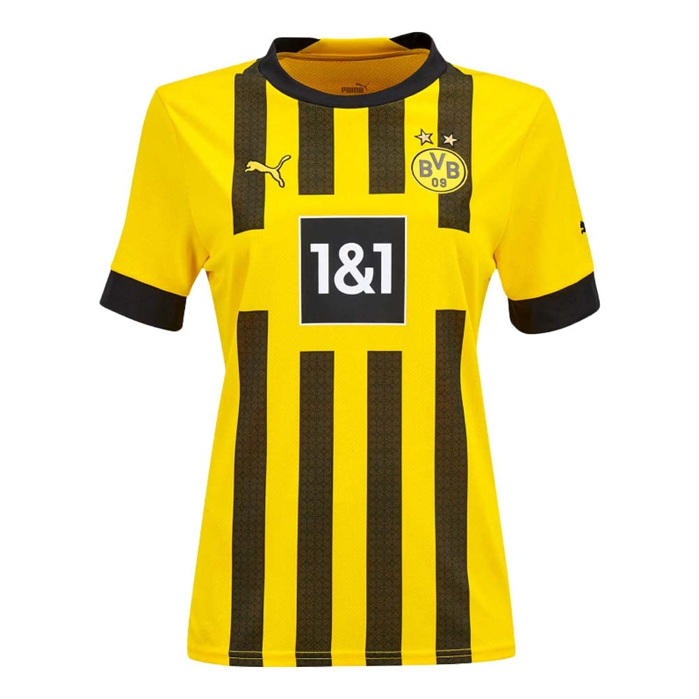 2022-2023 Borussia Dortmund Home Shirt - Ladies_0