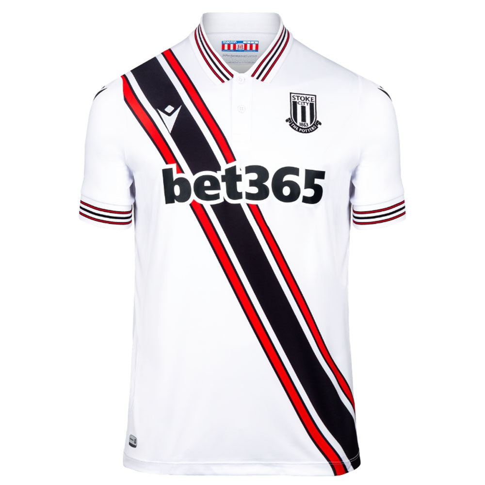 2022-2023 Stoke City White Away Shirt_0