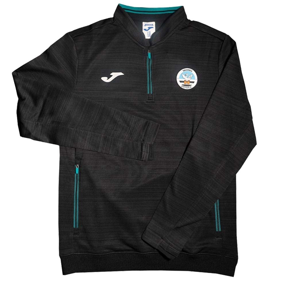 2022-2023 Swansea Training Sweatshirt (Black)_0