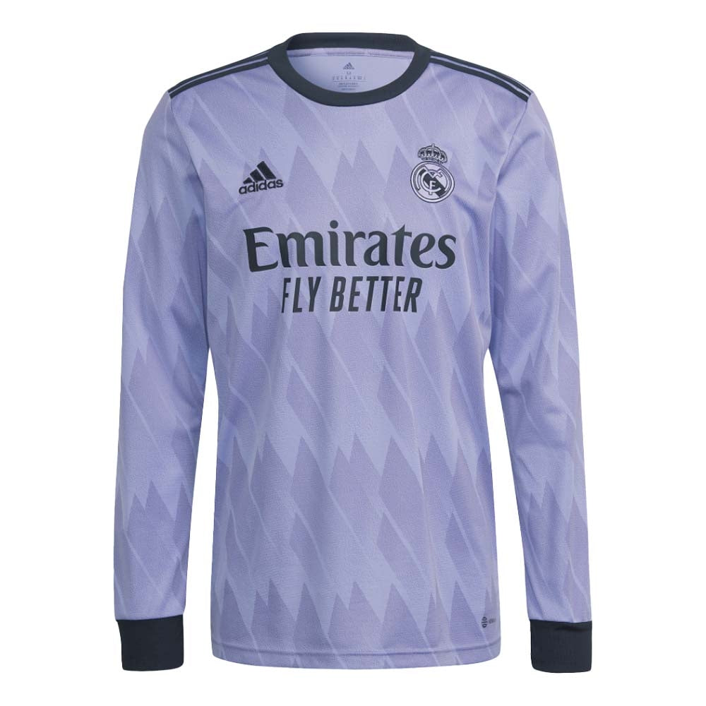 2022-2023 Real Madrid Long Sleeve Away Shirt_0