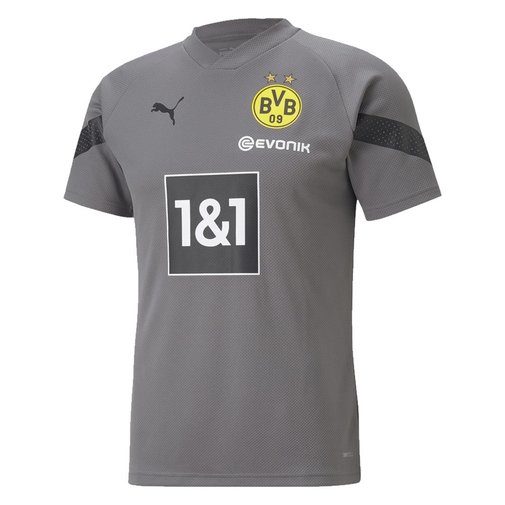 2022-2023 Borussia Dortmund Training Jersey (Smoked Pearl)_0