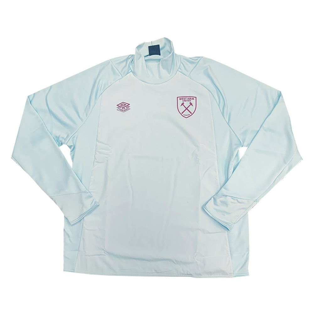 2022-2023 West Ham Drill Top (U) - Blue Glow_0