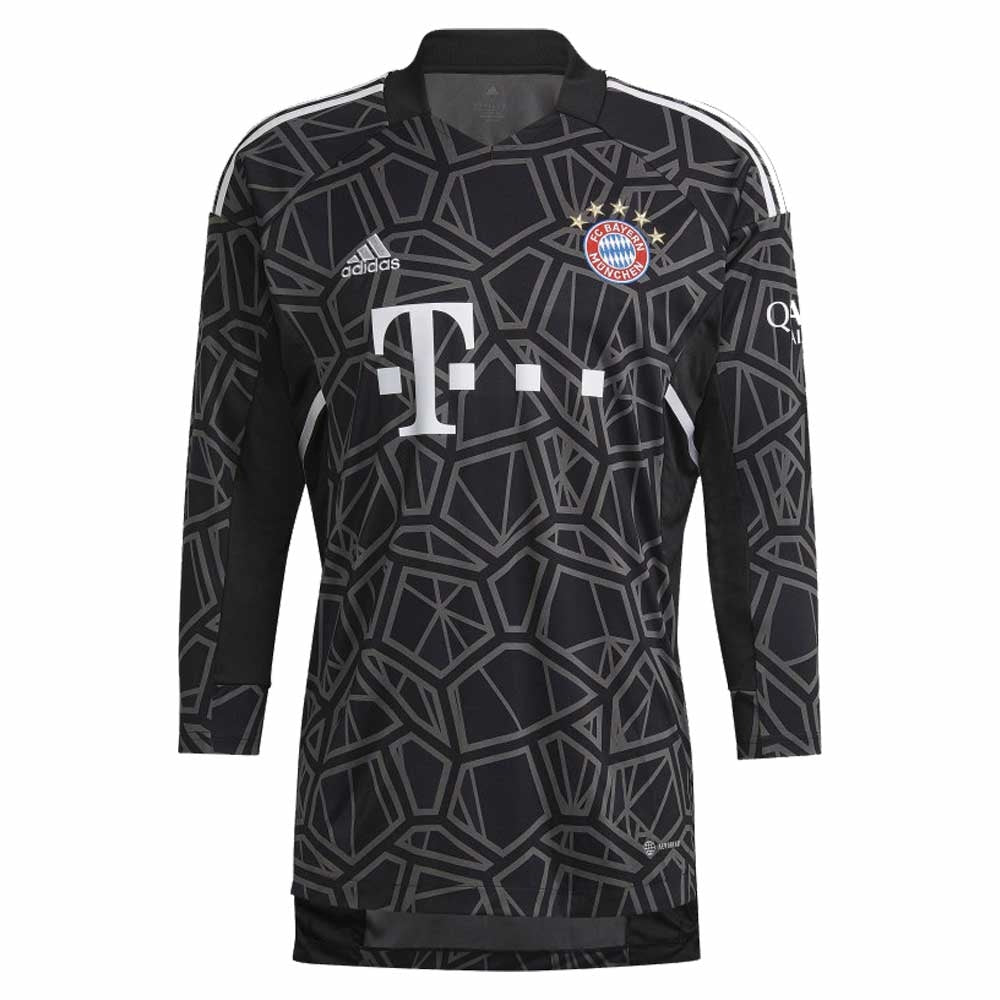 2022-2023 Bayern Munich Home Goalkeeper Shirt (Black)_0