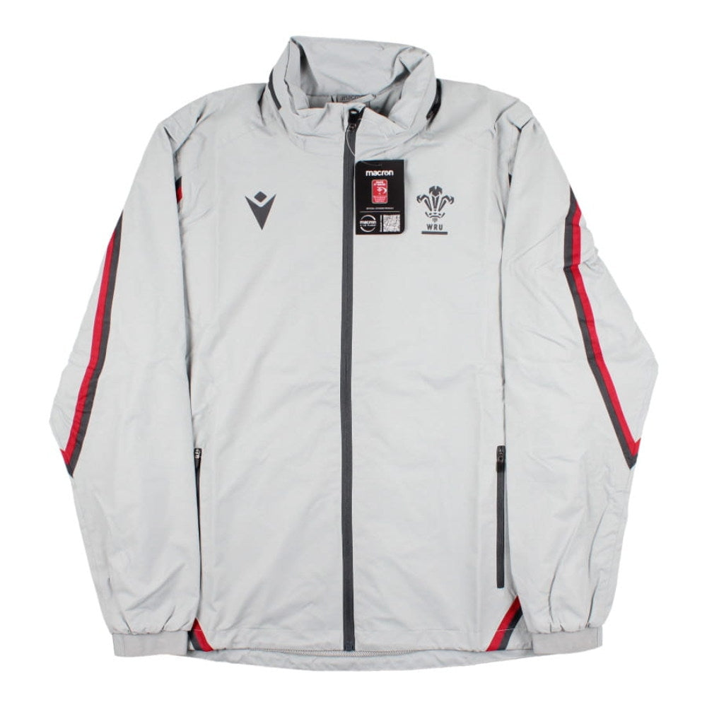 2022-2023 Wales Waterproof Rugby Jacket (Grey)_0