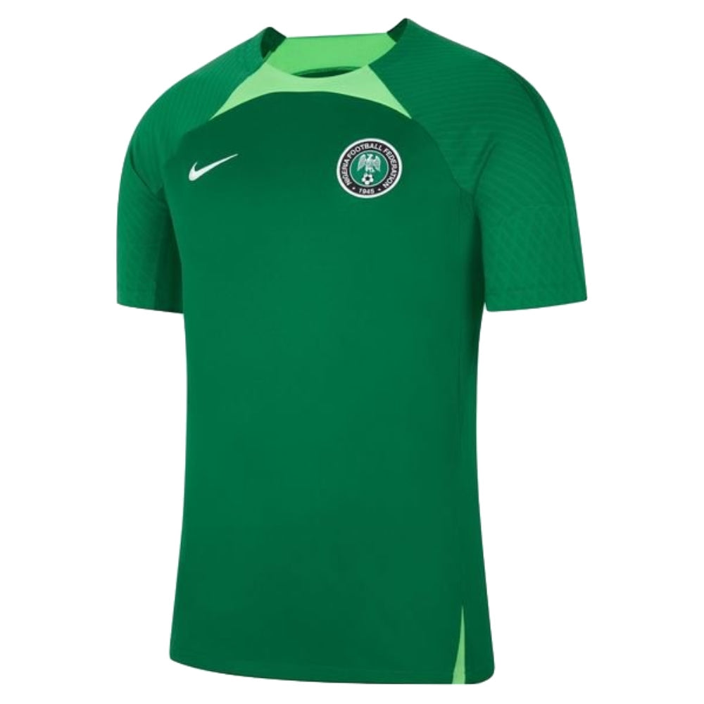 2022-2023 Nigeria Dri-Fit Training Shirt (Green)_0