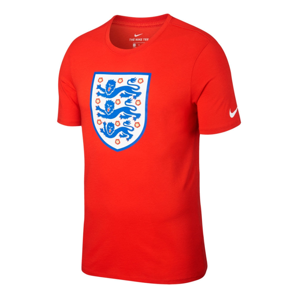 2018-2019 England Evergreen Crest Tee (Red)_0