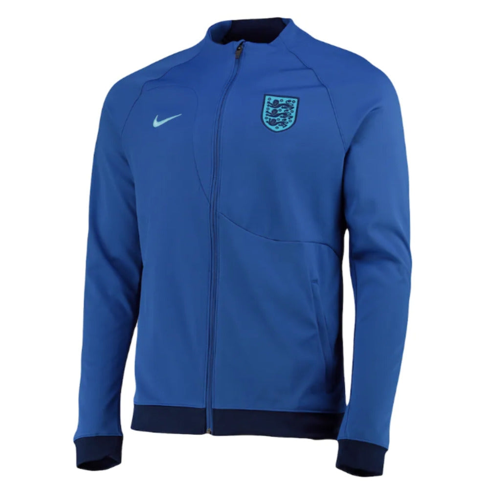 2022-2023 England Academy Pro Anthem Jacket (Blue)_0
