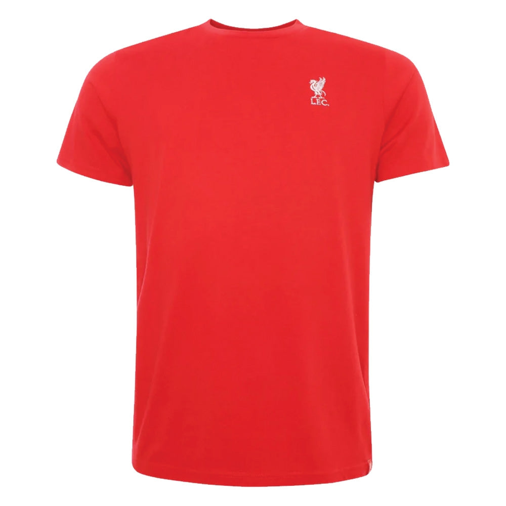 Liverpool Mens Red Liverbird Emblem Tee_0