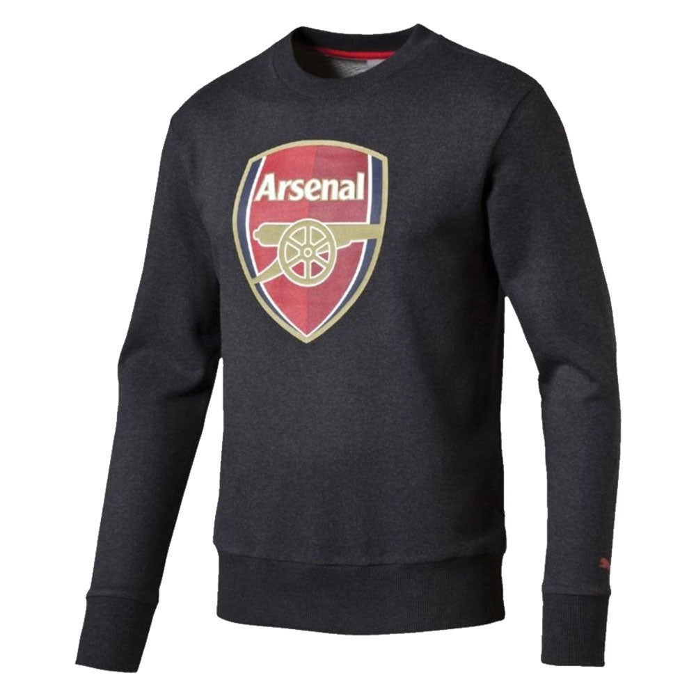 2015-2016 Arsenal Fan Sweat (Dark Grey) - Kids_0