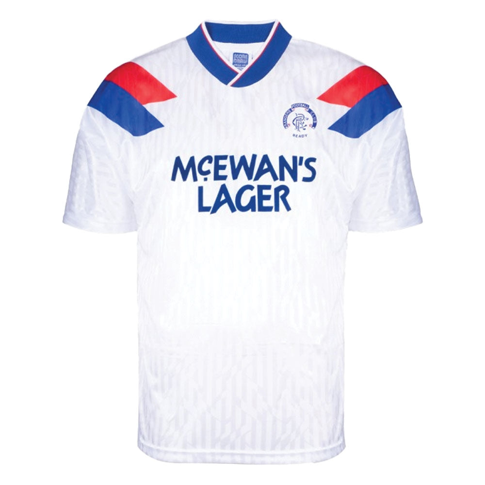 Rangers 1990 Away Retro Football Shirt_0