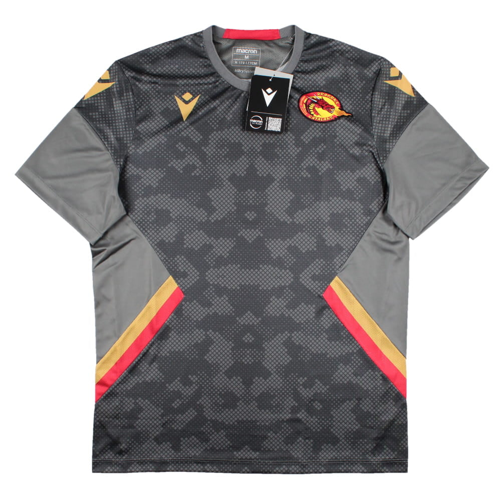 2022-2023 Catalan Dragons Training Poly Shirt (Metal)_0