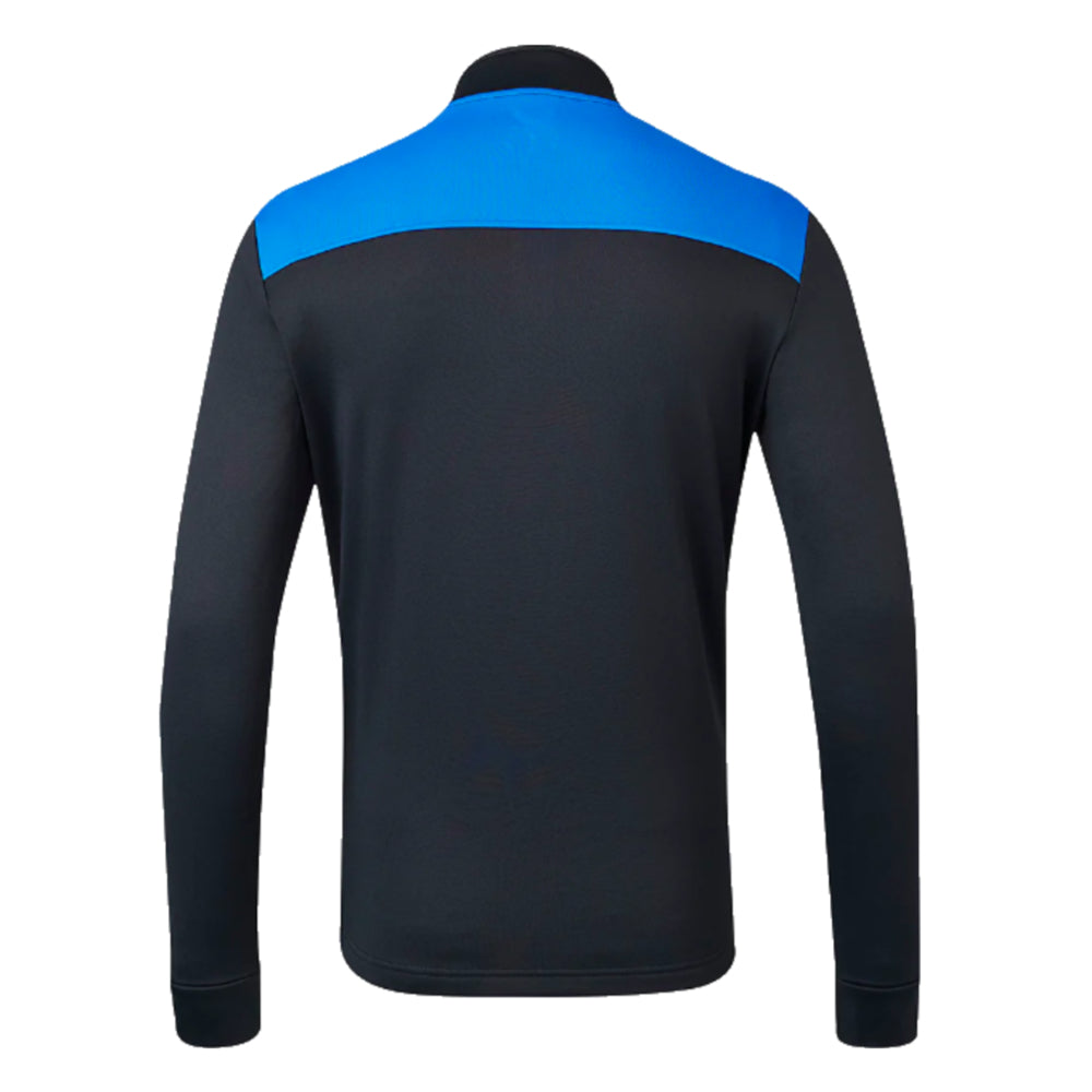 2023-2024 Rangers Players Matchday Half Zip Midlayer (Black)_1