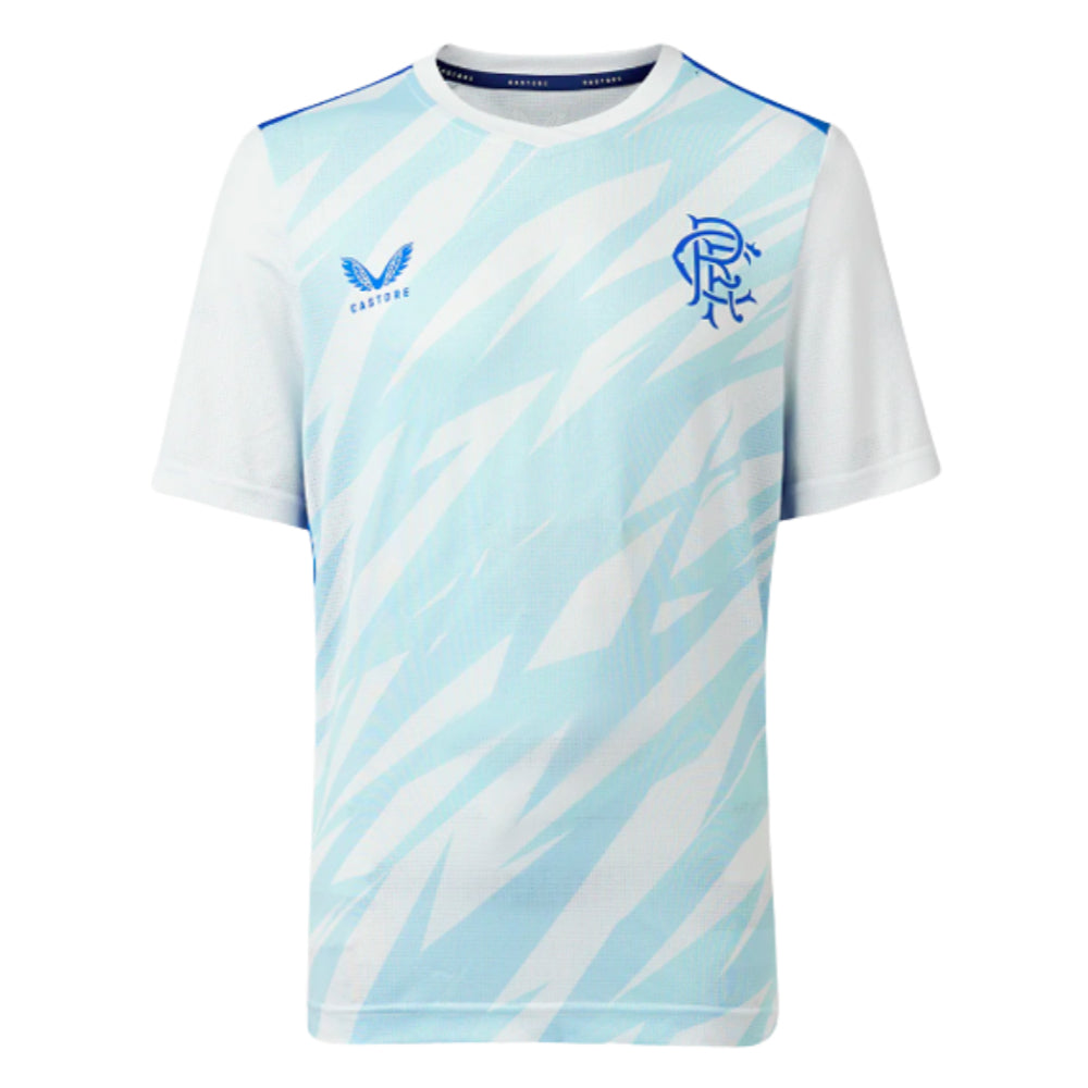 2023-2024 Rangers Players Match Day Home Tee (White) - Kids_0