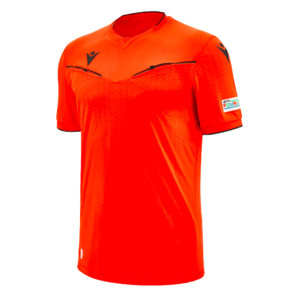 2023-2024 UEFA Referee Neon Red Shirt_0