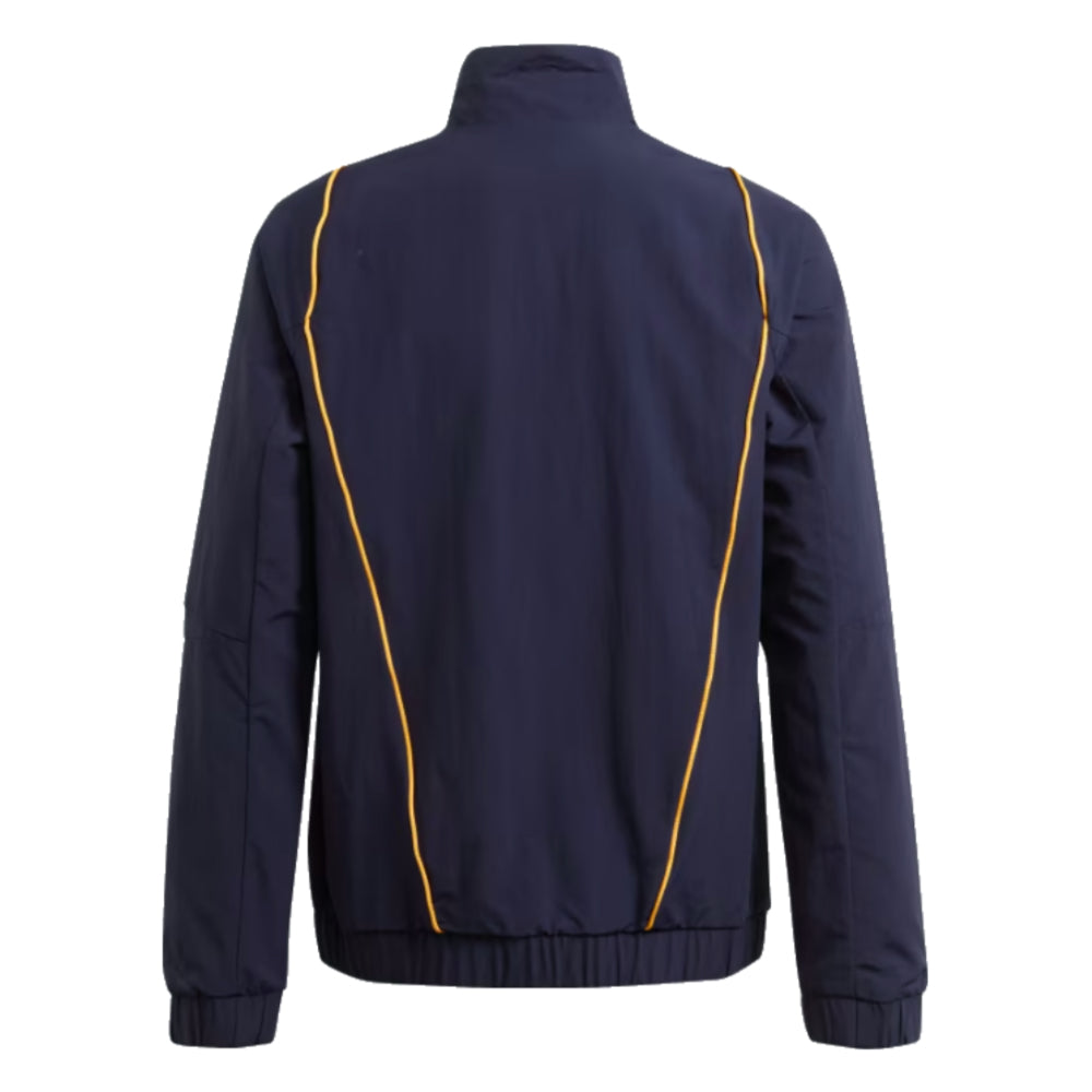 2023-2024 Real Madrid Presentation Jacket (Navy) - Kids_1