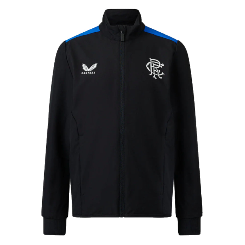 2023-2024 Rangers Home Anthem Jacket (Black) - Kids_0