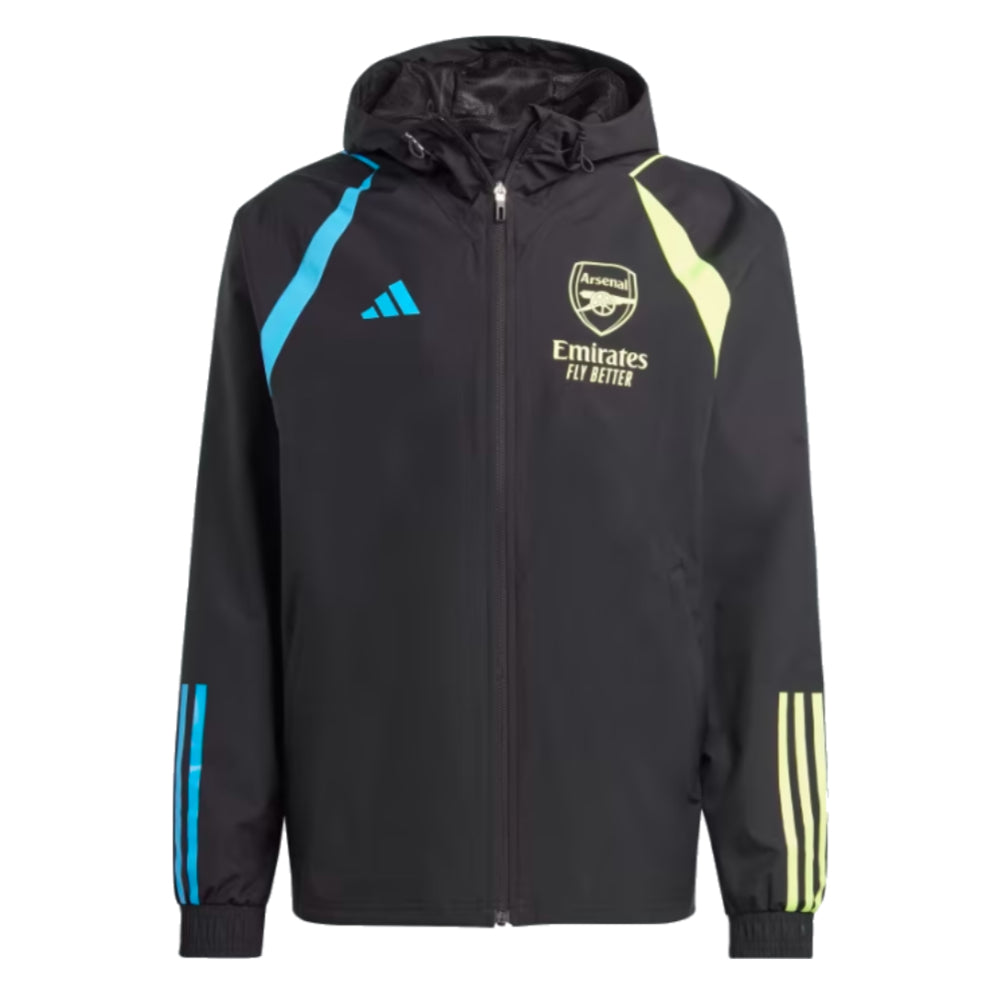 2023-2024 Arsenal Allweather Jacket (Black)_0