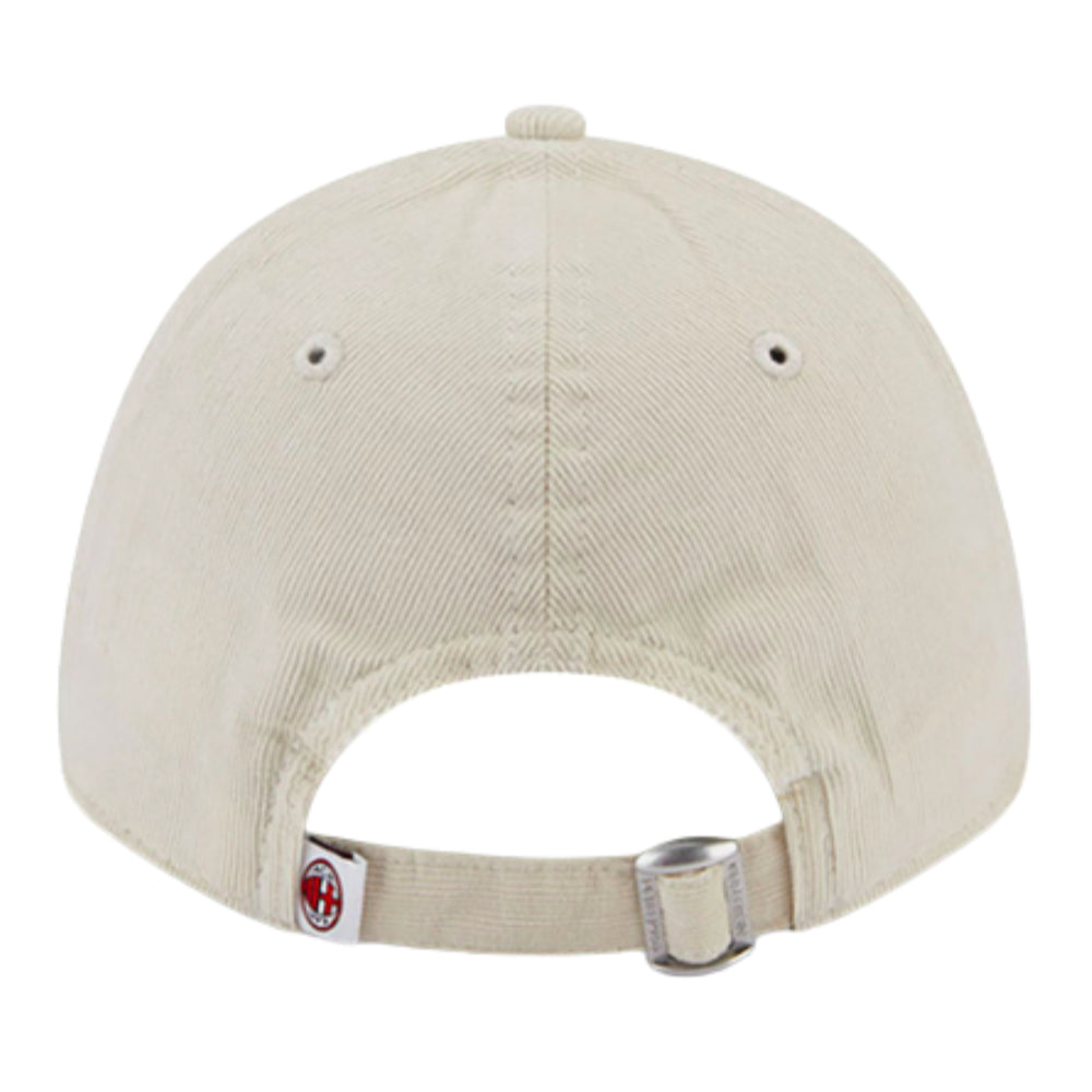 2023-2024 AC Milan Needle Cord 9FORTY Adjustable Cap (Cream)_1