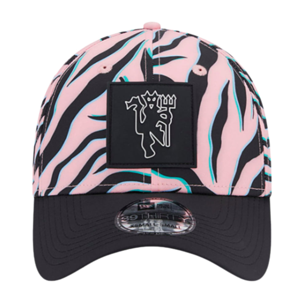 2023-2024 Manchester United All Over Zebra Print 39THIRTY Cap_0
