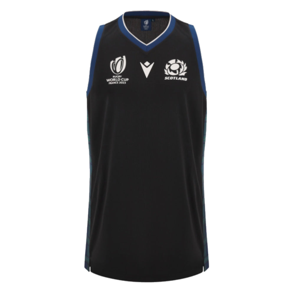 2023-2024 Scotland RWC Training Basketball Singlet (Black)_0