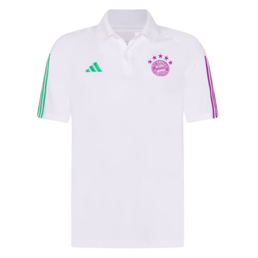 2023-2024 Bayern Munich Polo Shirt (White)_0