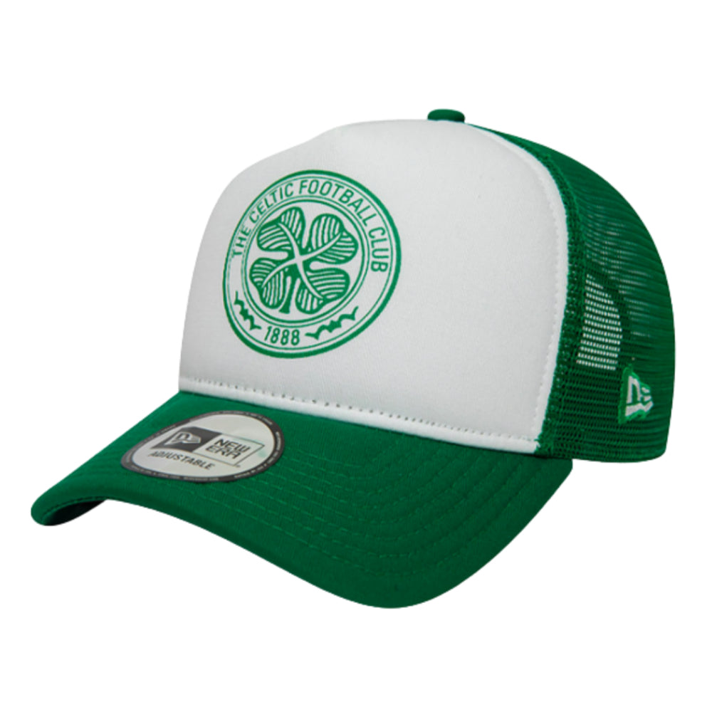 2023-2024 Celtic White A-Frame Trucker Cap_2