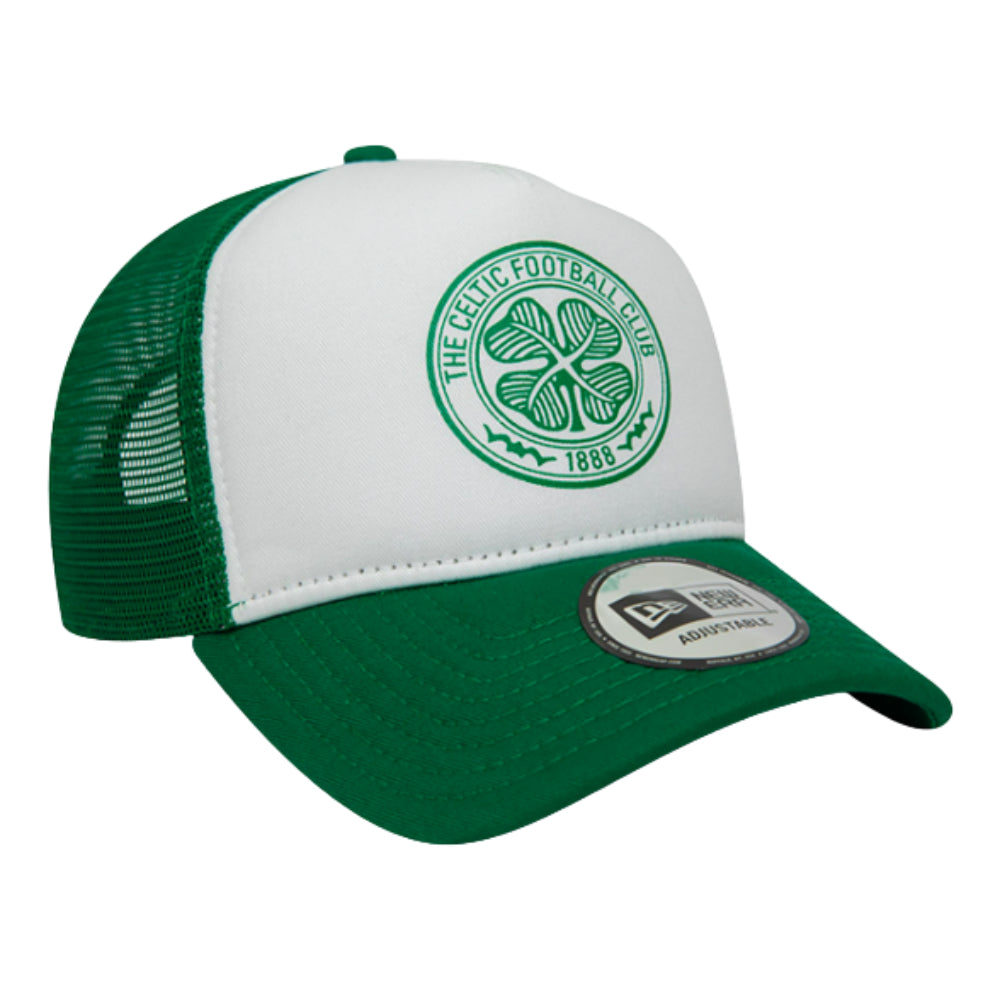 2023-2024 Celtic White A-Frame Trucker Cap_3