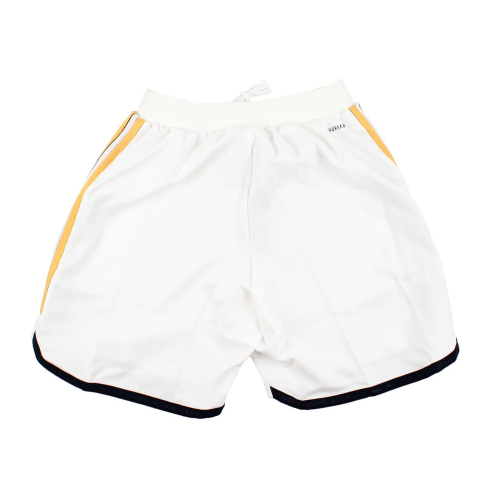 2023-2024 Real Madrid Authentic Home Shorts (White)_1