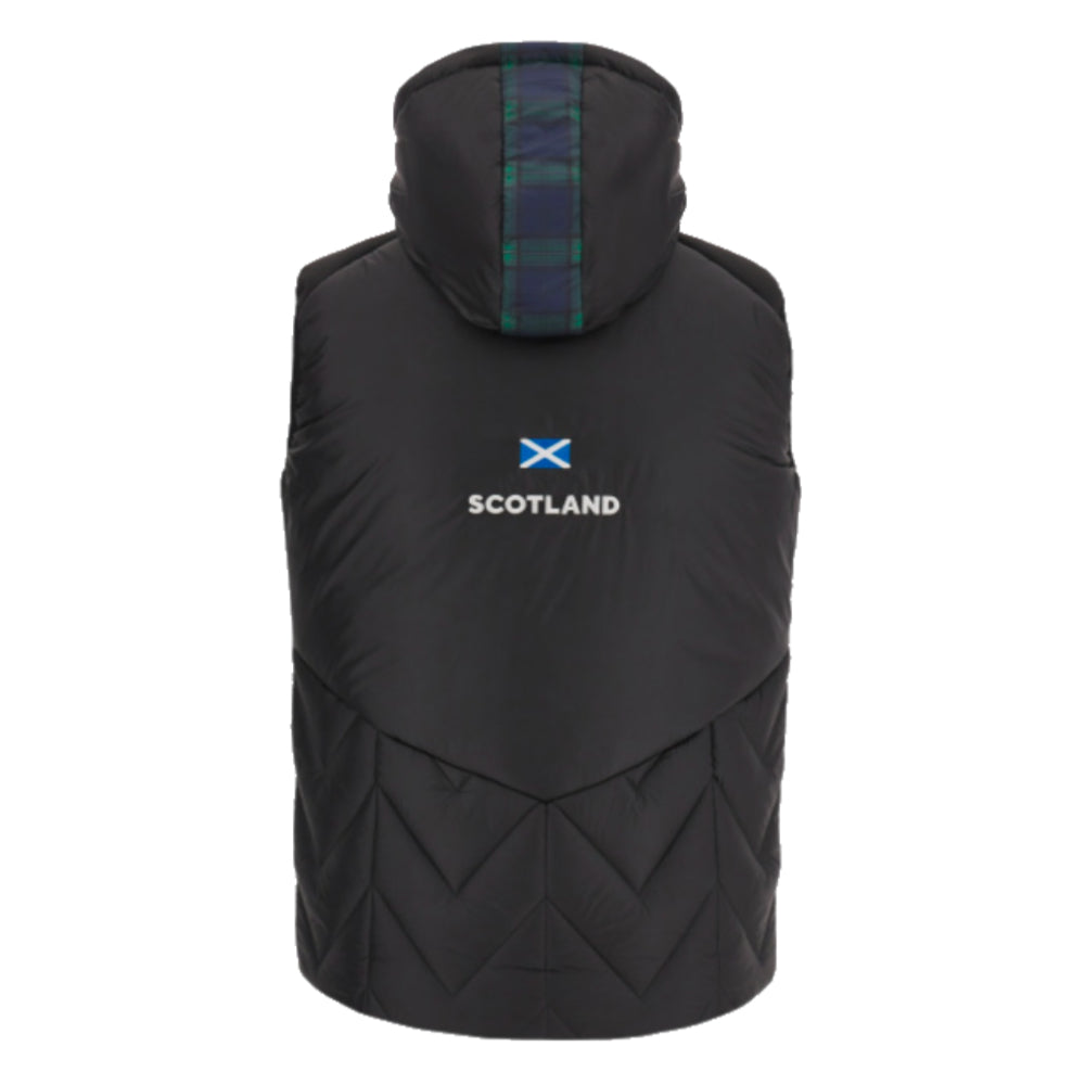 2023-2024 Scotland Rugby Padded Gilet Jacket (Black)_1