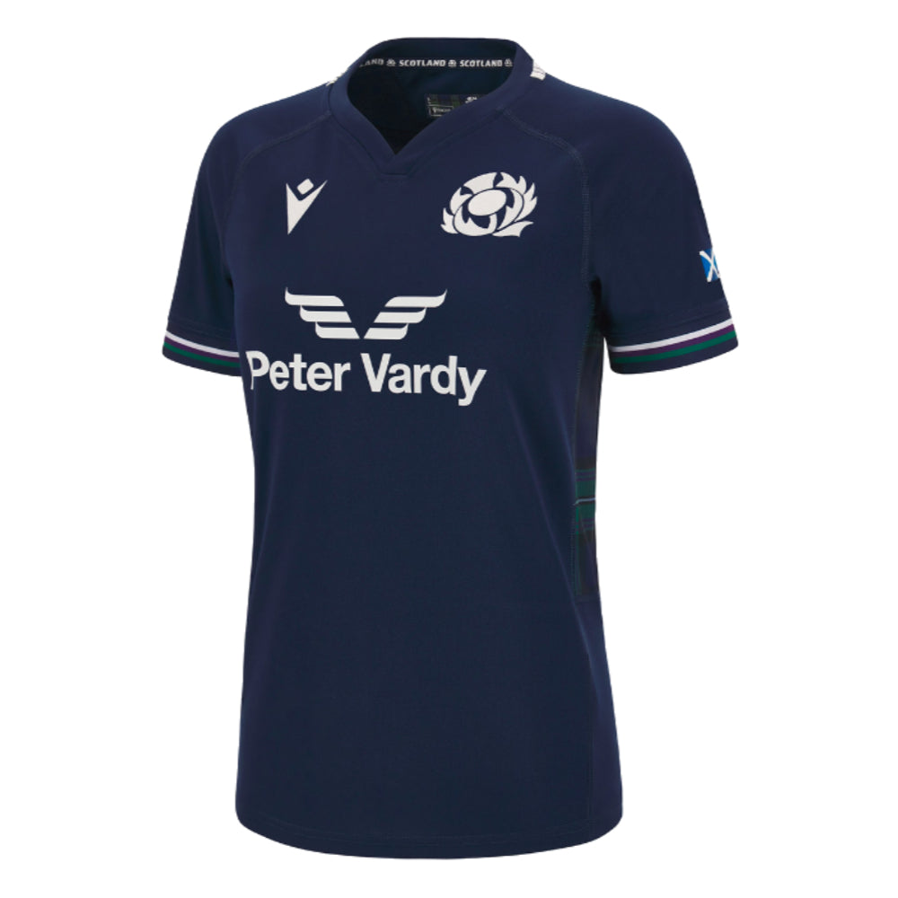 2023-2024 Scotland Rugby Home Poly Replica Shirt (Ladies)_0