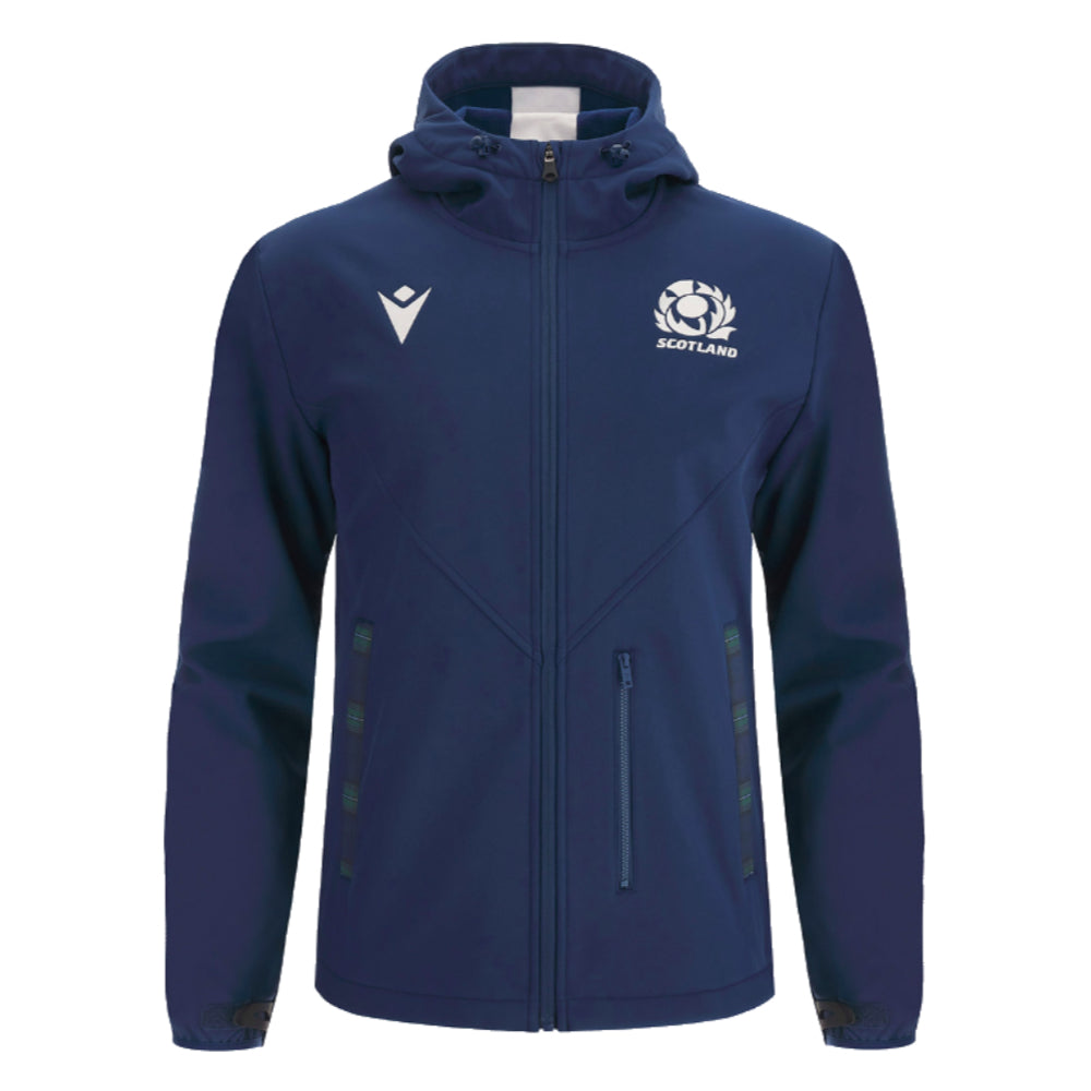 2023-2024 Scotland Rugby Softshell Jacket (Navy)_0