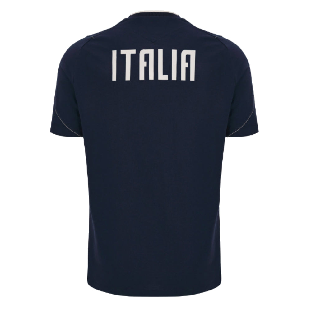 2023-2024 Italy Rugby Travel Player Shirt (Navy)_1