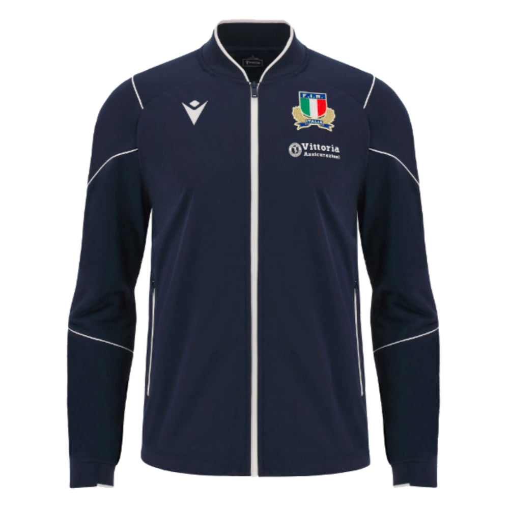 2023-2024 Italy Rugby Anthem Jacket (Navy)_0