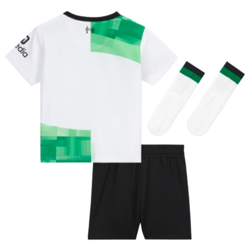 2023-2024 Liverpool Away Little Boys Mini Kit_1