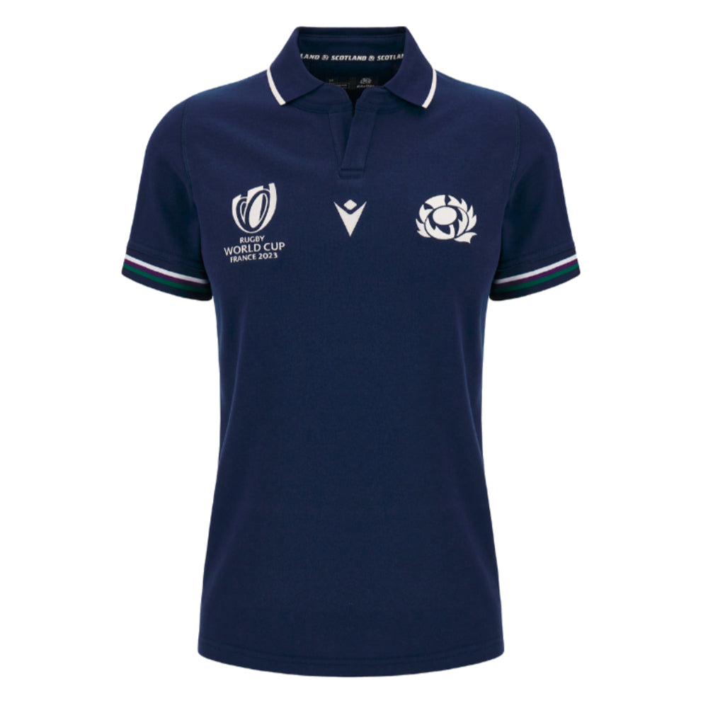 Scotland RWC 2023 Home Cotton Rugby Shirt (Ladies)_0