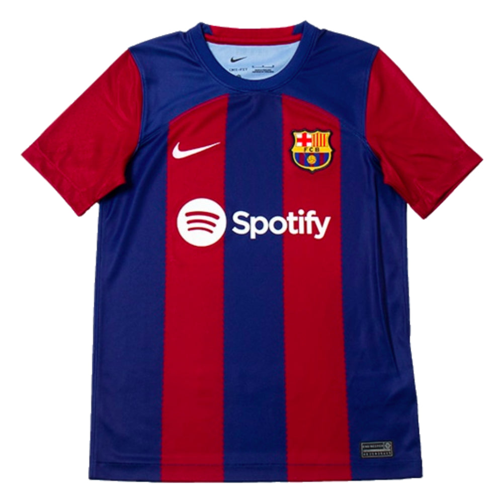 2023-2024 Barcelona Home Shirt (Kids)_0