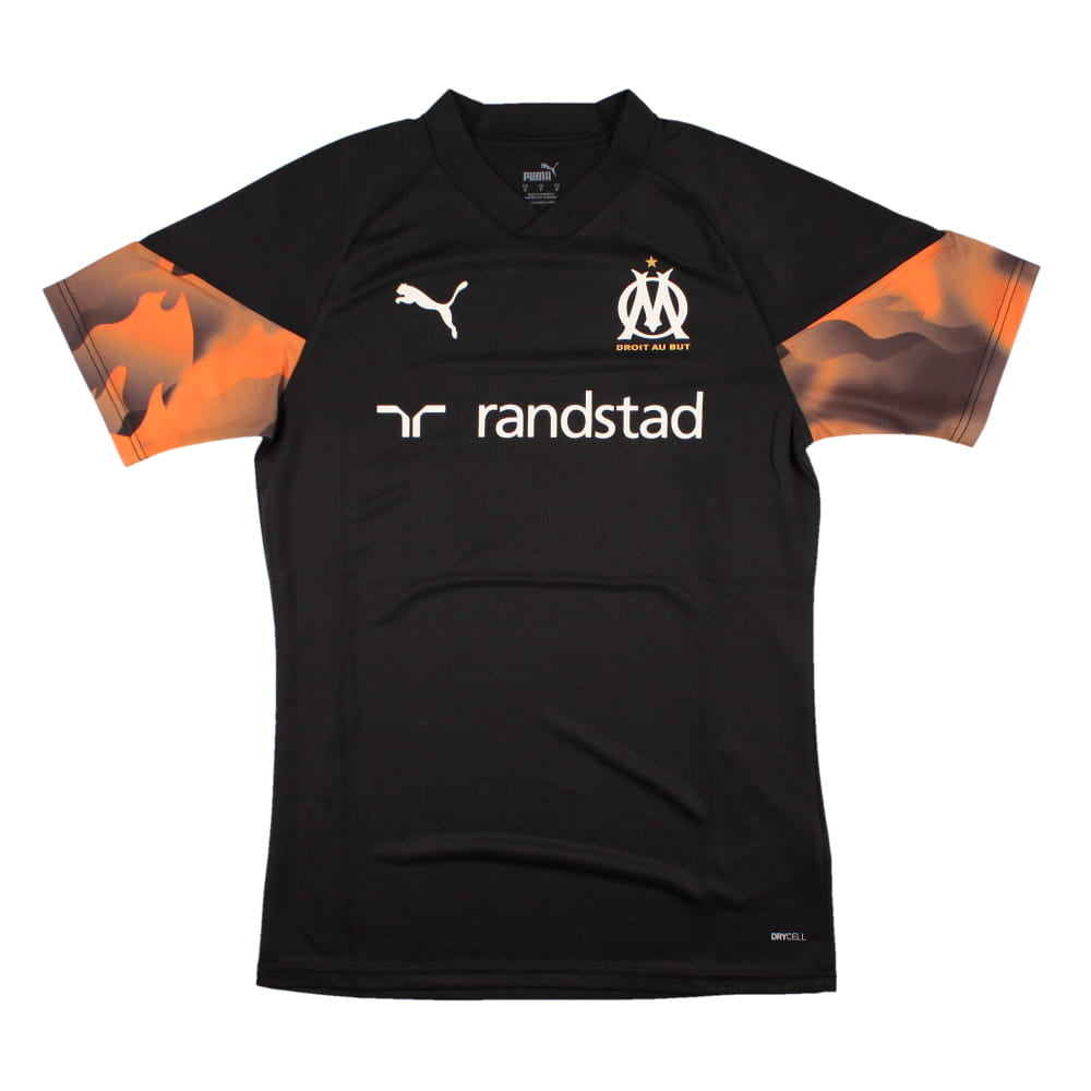 2023-2024 Marseille Training Jersey (Black)_0