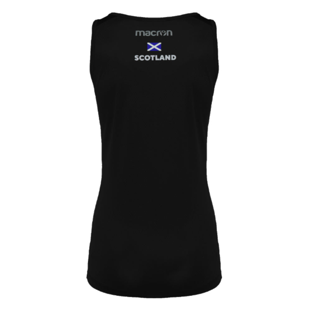 2023-2024 Scotland Rugby Training Singlet (Black) - Ladies_1