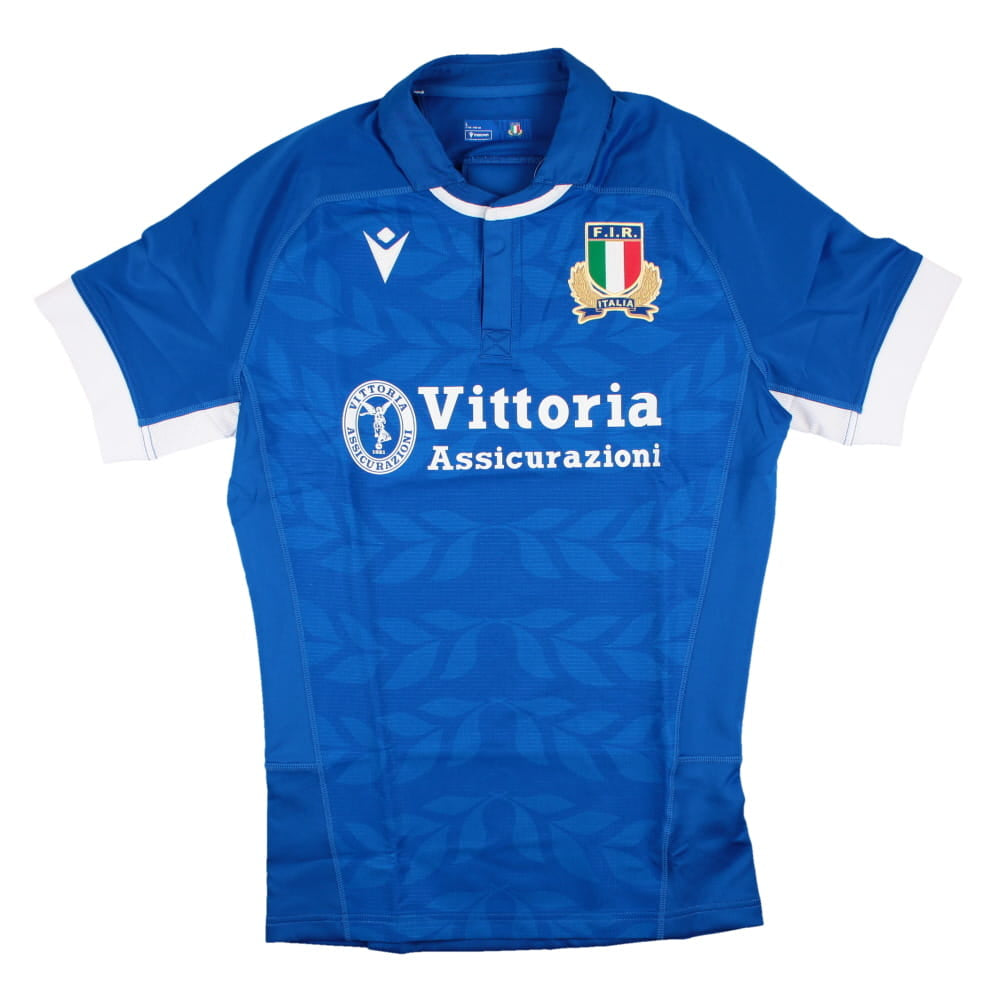 2023-2024 Italy Rugby Home Authentic Body Fit Shirt_0