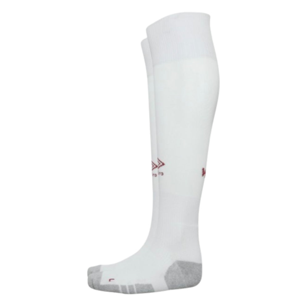 2023-2024 West Ham Away Socks (White) - Kids_0