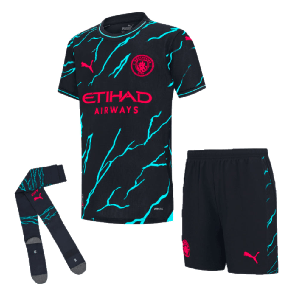 2023-2024 Man City Third Mini Kit_0