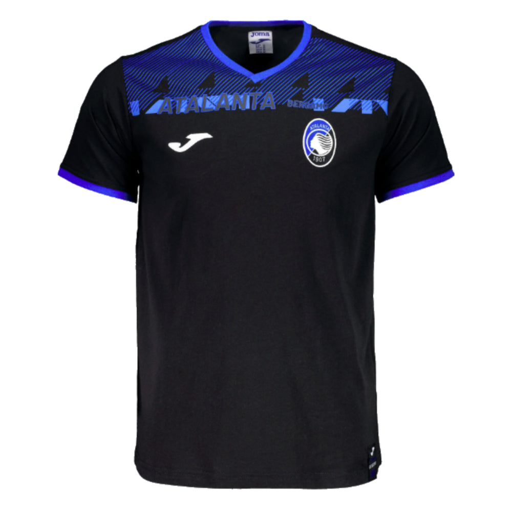 2023-2024 Atalanta Free Time T-Shirt (Black)_0
