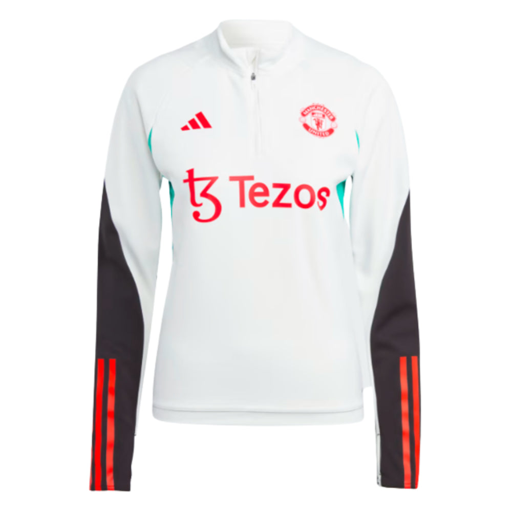 2023-2024 Man Utd Training Top (White) - Ladies_0