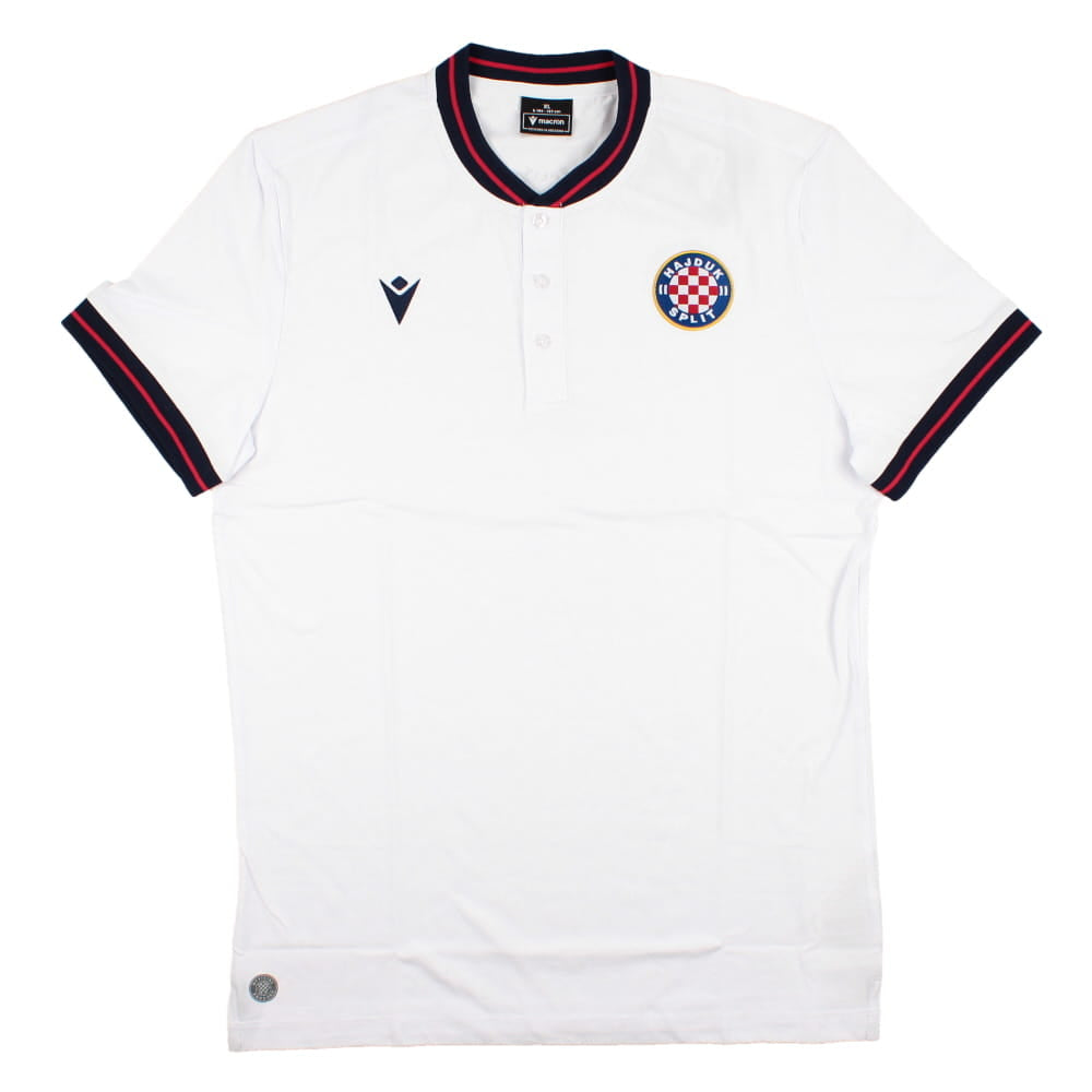 2023-2024 Hajduk Split Player Cotton Polo Shirt (White)_0