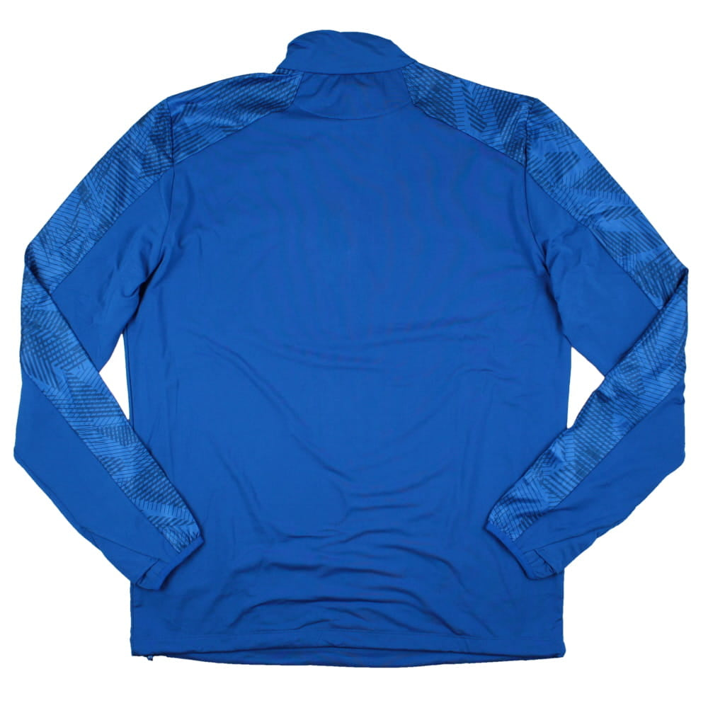 2023-2024 Samoa Rugby Training Performance Fleece Half Zip (Royal)_1