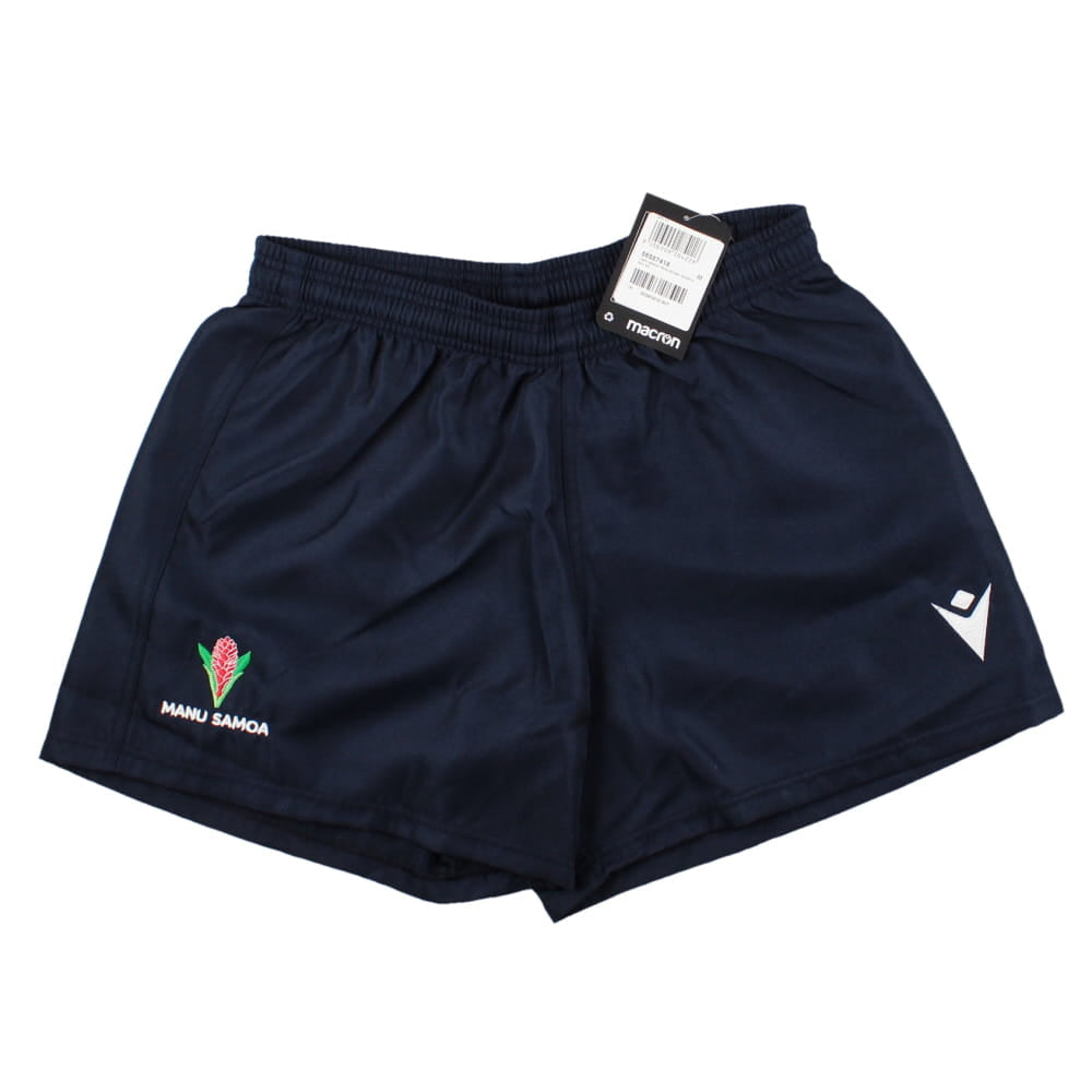 2023-2024 Samoa Rugby Training Shorts (Navy)_0