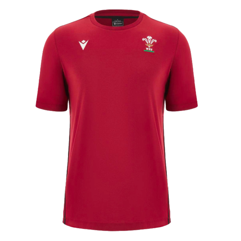 2023-2024 Wales Rugby Travel Cotton Shirt (Red)_0