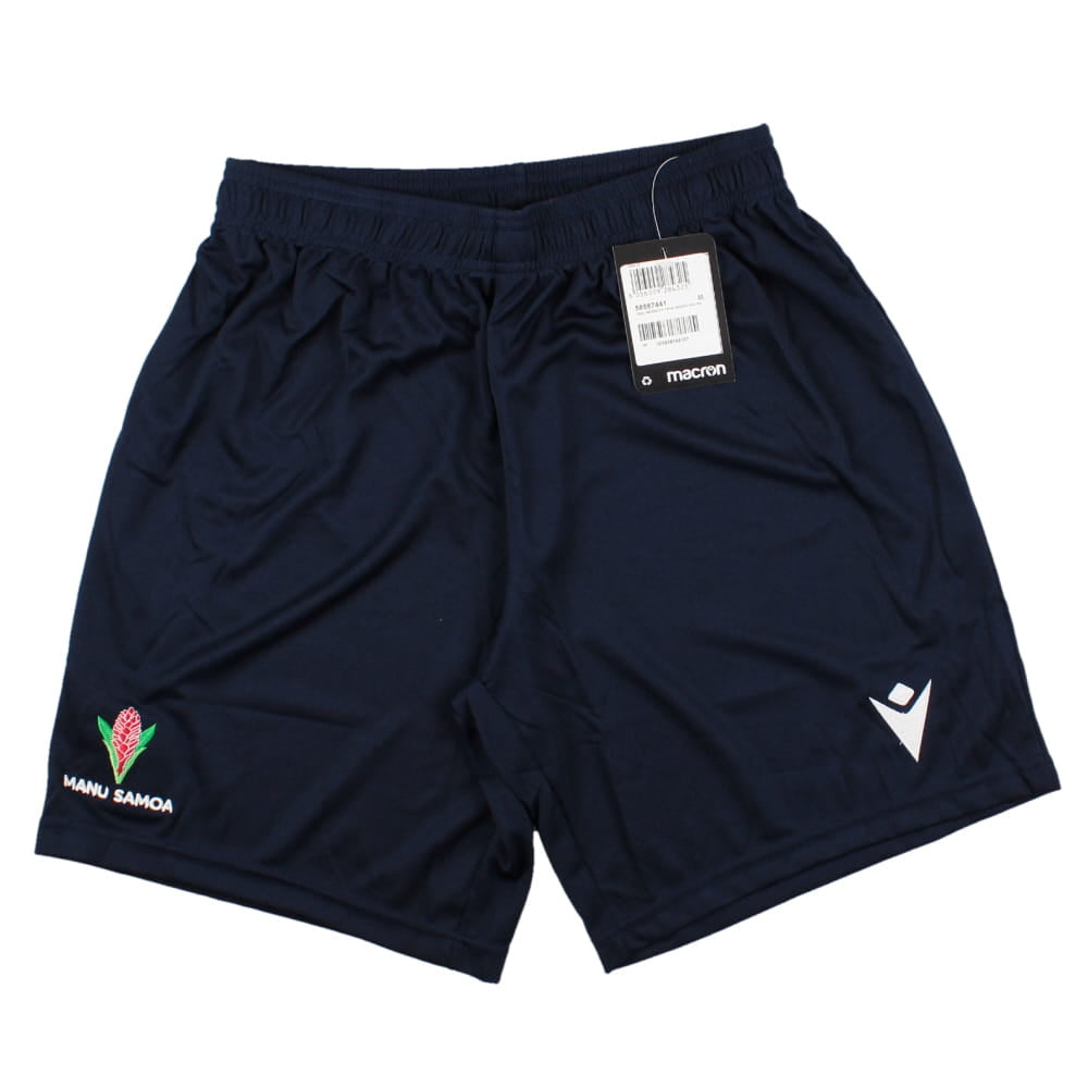 2023-2024 Samoa Rugby Light Training Shorts (Navy)_0