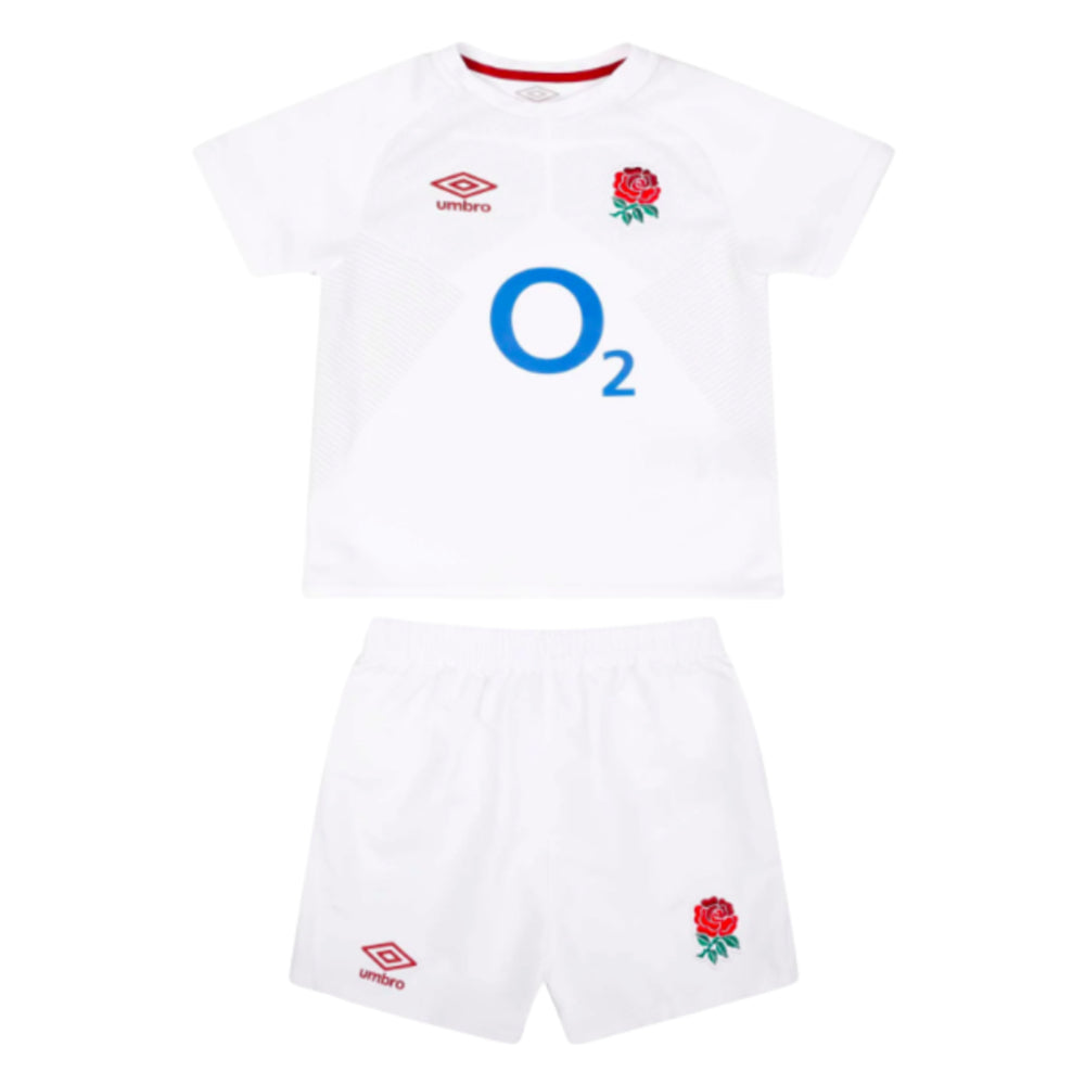 2023-2024 England Rugby Home Replica Infant Mini Kit_0